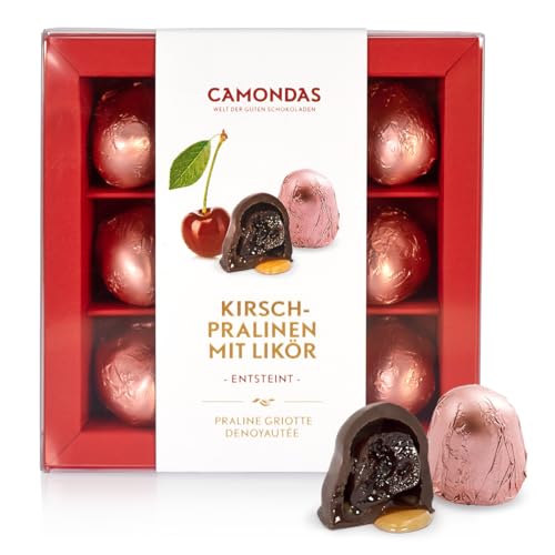 CAMONDAS – Sauerkirsch-Pralinen 9er Box CAMONDAS – Sauerkirsch-Pralinen 9er Box von CAMONDAS