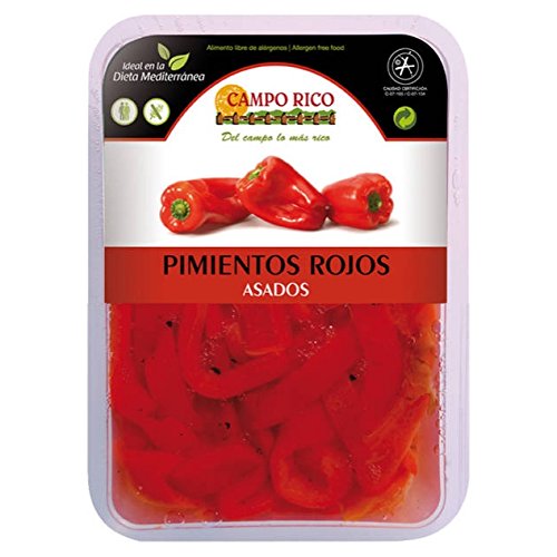 Pimientos Asados Tiras Camporico 350g von Poiget