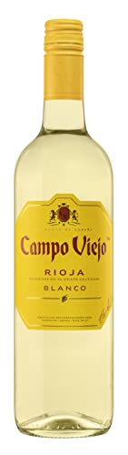CAMPOVIEJO Rioja Blanco, Spanischer Weißwein, Wein aus der Provinz La Rioja, 1 x 0,75 L von CAMPOVIEJO