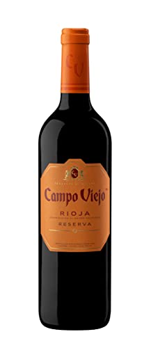 CAMPOVIEJO Rioja Reserva, Spanischer Rotwein, Wein aus der Provinz La Rioja, 1 x 0,75 L von CAMPOVIEJO