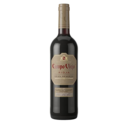 CAMPOVIEJO Rioja Gran Reserva, Spanischer Rotwein, Wein aus der Provinz La Rioja, 1 x 0,75 L von CAMPOVIEJO