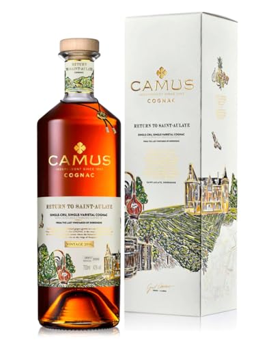 Camus Cognac Return to Saint-Aulaye Vintage 2016 43% Vol. 0,7l in Geschenkbox von CAMUS