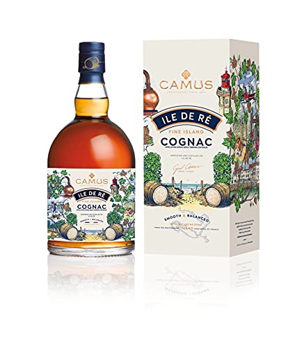 CAMUS Ile de Ré Fine Island Cognac 40% Vol. 0,7l in Geschenkbox von CAMUS