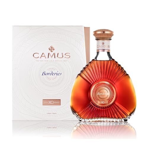Camus XO Borderies Cognac mit Geschenkverpackung - Limited Edition Single Cru - 70cl 40° - Familienbesitz seit 1863 von CAMUS