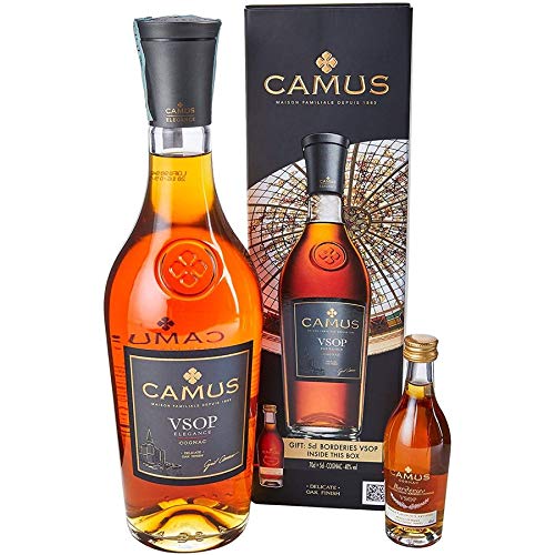 Cognac Camus Vsop + Cl 5 Borderies Cl. 70 von CAMUS