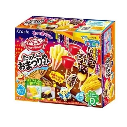 · CANDYBOX · Kracie Popin Cookin Tanoshii Omatsuri Yasan - Süßigkeiten-Kit für Japanische Süßigkeiten - Traditionelles Set zum Selbermachen - Süßigkeiten Set Japan - 24 Gramm 1 Stück von · CANDYBOX ·