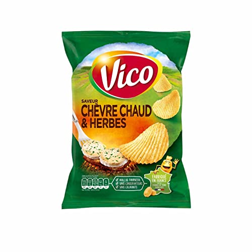 · CANDYBOX · Vico Französische Kartoffelchips Salziger Snack Knusprig-leckere Chips Vico Chips Chevre Chaud 125g Ziegenkäse und Kräutergeschmack · CANDYBOX · Vico Französische Kartoffelchips Salziger Snack Knusprig-leckere Chips Vico Chips Chevre Chaud 125g Ziegenkäse und Kräutergeschmack von VICO