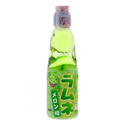 · CANDYBOX · Ramune Melon - Japanische Kohlensäurehaltige - Ramune Limonade - Produkt aus Japan - Populäres Getränk, Zwischenmahlzeit, Besondere Süßigkeit - 200 ml 1 Stück von · CANDYBOX ·