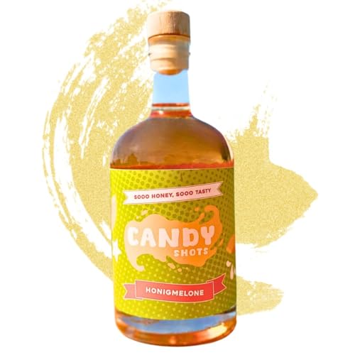 CANDYSHOTS | Fruchtlikör Honigmelone | 500 ml | 15% Vol. | fruchtiger Melonenlikör aus Deutschland | Ideal als Spritz Aperitif mit Melonen Likör, Shots & Melone-Likör zum Feiern CANDYSHOTS | Fruchtlikör Honigmelone | 500 ml | 15% Vol. | fruchtiger Melonenlikör aus Deutschland | Ideal als Spritz Aperitif mit Melonen Likör, Shots & Melone-Likör zum Feiern von CANDYSHOTS