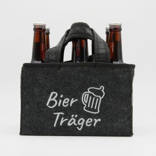 Filztasche "Bierträger", Biergeschenkset mit Bieren vom Cannstatter Keller, 6 Pack Filzträger Filztasche "Bierträger", Biergeschenkset mit Bieren vom Cannstatter Keller, 6 Pack Filzträger von CANNSTATTER KELLER CKB BRÄU