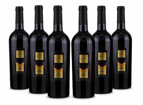 Canti - Gran Passero, italienischer Passito I.G.T. Rotwein, Appassimento aus apulischen Trauben, weicher und samtiger Geschmack mit süßem und blumigem Geschmack, 1x750 ml von CANTI