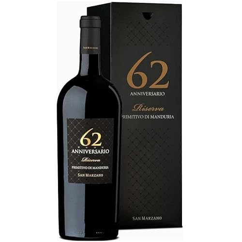 CANTINE SAN MARZANO PRIMITIVO DI MANDURIA RISERVA 62 VINTAGE 2018 ANNIVERSARIO 1,5 LT MAGNUM von Cantine San Marzano