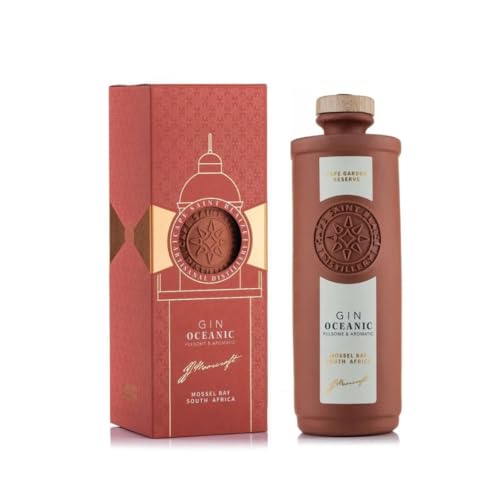 Cape Saint Blaize - Oceanic Gin | Rooibos, Schockolade, Orange | Vollmundig und aromatischer Gin aus Südarika | Einzigartige Porzellanflasche | 700 ml Cape Saint Blaize - Oceanic Gin | Rooibos, Schockolade, Orange | Vollmundig und aromatischer Gin aus Südarika | Einzigartige Porzellanflasche | 700 ml von CAPE SAINT BLAIZE