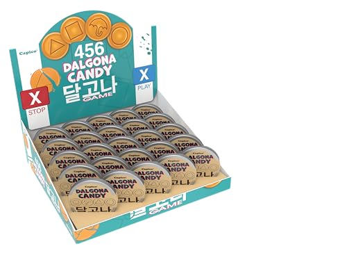 Capico Dalgona Candy Game - Display (25x20g) 500g von CAPICO
