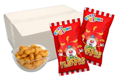 Capico Erdnussflips Crazy Clown Flippis 100x10g Tütchen von CAPICO