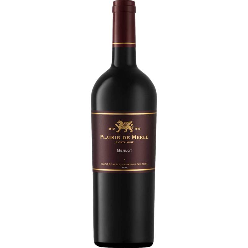 Plaisir Merlot, WO Paarl, Western Cape, 2019, Rotwein von CAPREO GmbH- Gildeweg 10- 46562 Voerde- DE / Plaisir, R 45, 7670 Simondium, ZA