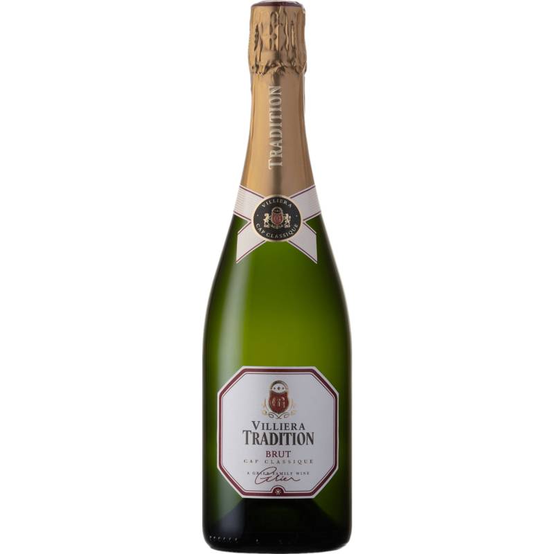 Villiera Tradition, Brut, WO Stellenbosch, Western Cape, Schaumwein von CAPREO GmbH- Gildeweg 10- 46562 Voerde- Deutschland / Villiera, Cnr R101, R304, Koelenhof,  Stellenbosch, 7605, Südafrik