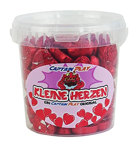 CAPTAIN PLAY Herz Schokoklade, 700g Herz Deko aus Schokolade, Schokolade Valentinstag, Muttertag Süßigkeiten, Geschenk für Ihn zum Valentinstag und Valentinstag Deko von CAPTAIN PLAY