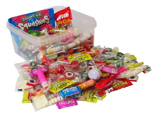 CAPTAIN PLAY | Retro Süßigkeiten Party Box | 1kg Kindheitserinnerungen von CAPTAIN PLAY