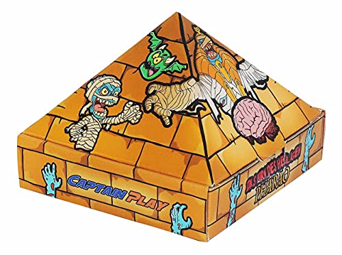 CAPTAIN PLAY | Retro Süßigkeiten Pyramide | 170g Süßigkeiten Geschenkbox von CAPTAIN PLAY