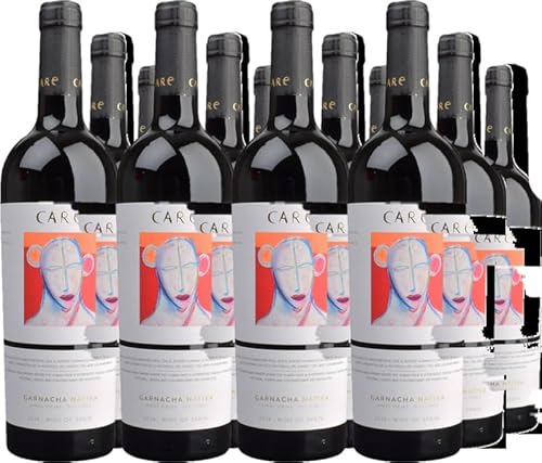 CARE CARE 12er Vorteilspaket Garnacha Nativa Cari?ena DO 2021 (12 x 0.75 l) von CARE