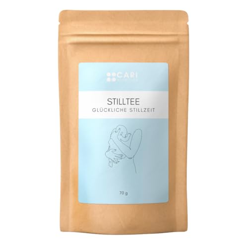 Stilltee | für eine glückliche Stillzeit | Milchbildung, Milchproduktion, Koliken | mit Bockshornklee | 70g | Made in Germany von CARI Nutrition