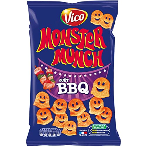 Monster Munch BBQ legt Geschmack – ohne Palmöl, 85 g von CAROUF