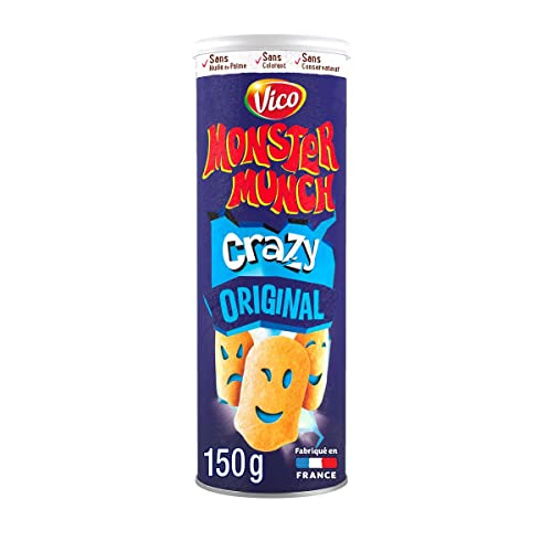Monster Munch Chips Tuiles Crazy Original, 150 g Monster Munch Chips Tuiles Crazy Original, 150 g von CAROUF