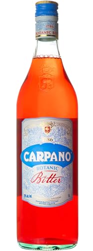 Carpano Botanic Bitter 25% vol. (1 x 1,0l) | Italienischer Bitterlikör mit süßlichen Noten | Ideal für Cocktails und im Aperitif von CARPANO