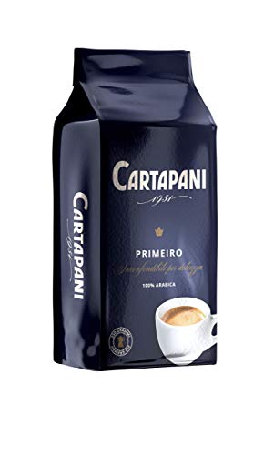 Cartapani 1951 | PRIMEIRO 100% ARABICA Moka gemahlen Kaffee| hochwertige Mischung aus sorgfältig ausgewählten Arabica Kaffeesorten | 250g Pack von CARTAPANI 1951
