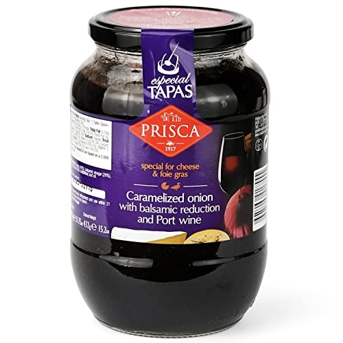 CASA DA PRISCA - Karamellisierte Zwiebelsauce in Balsamico- und Portweinreduktion - 900 Gramm von CASA DA PRISCA