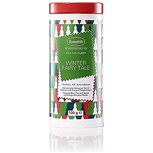 Ronnefeldt Winter Fairy Tale Aromatisierter Schwarzer Tee mit Gewürzen und Orangen-Zimtgeschmack 100g, loser Tee Ronnefeldt Winter Fairy Tale Aromatisierter Schwarzer Tee mit Gewürzen und Orangen-Zimtgeschmack 100g, loser Tee von CASA DE TÉ CHI Y CO