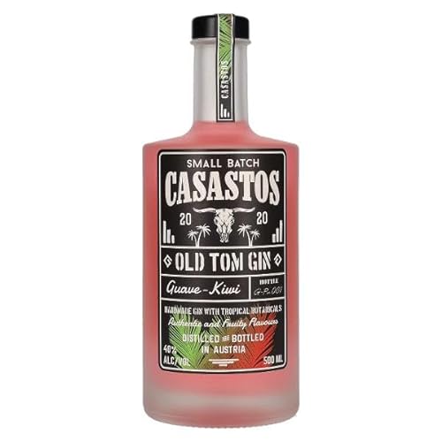 CASASTOS Old Tom Gin Small Batch Guave-Kiwi 2020 40% Vol. 0,5l von CASASTOS