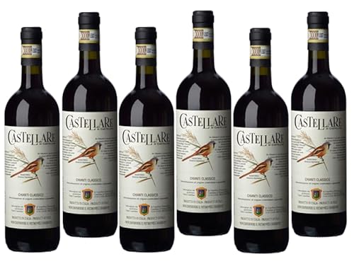 CASTELLARE DI CASTELLINA VINO ROSSO CHIANTI CLASSICO 2022 DOCG 75 CL 6 BOTTIGLIE von Castellare di Castellina