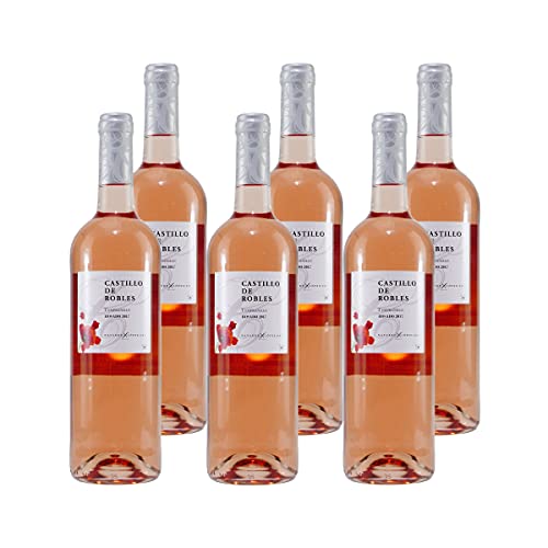 Castillo de Robles - Tempranillo Rosado - Vino de la Tierra de Castilla - Spanien (6x 0,75l ) von CASTILLO DE ROBLES