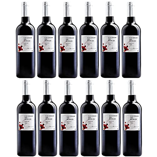 Castillo de Robles Garnacha VDT Castilla Rotwein Wein halbtrocken Spanien (12 Flaschen) von CASTILLO DE ROBLES
