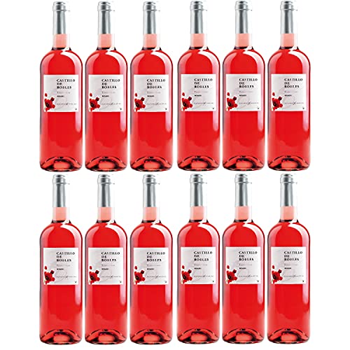 Castillo de Robles Tempranillo Rosado VDT Castill Roséwein trocken Spanien (12 Flaschen) von CASTILLO DE ROBLES