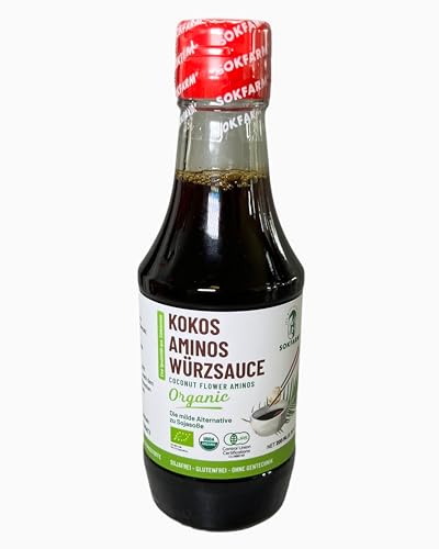 MOIN VIETNAM Kokos-Aminos-Würzsoße - Organic, Vegan - Alternative zur Sojasauce - Glutenfrei, Sojafrei - Flasche 200ml von CAVUMI