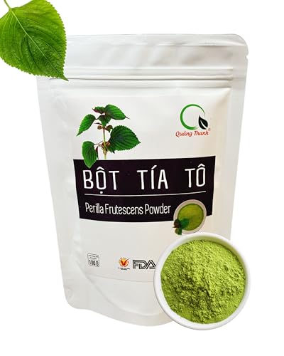 SHISO DETOX TEE Perilla Frutescens Pulver 100 g – 100 % Natur aus Vietnam – ohne Zusätze – vegan – antioxidativ, entzündungshemmend & verdauungsfördernd – für Tee, Smoothies & Gerichte von CAVUMI