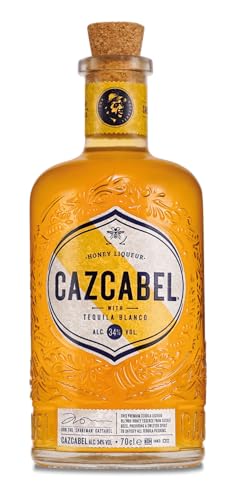 Cazcabel | Honey Liqueur mit Tequila Blanco | Mit 100% natürlichem Honig & Premium Blue Weber Agave | Mehrfach GOLD prämiert | Perfekt für Honig-Cocktails wie Margaritas & Sours | 0,7L | 34% Cazcabel | Honey Liqueur mit Tequila Blanco | Mit 100% natürlichem Honig & Premium Blue Weber Agave | Mehrfach GOLD prämiert | Perfekt für Honig-Cocktails wie Margaritas & Sours | 0,7L | 34% von CAZCABEL
