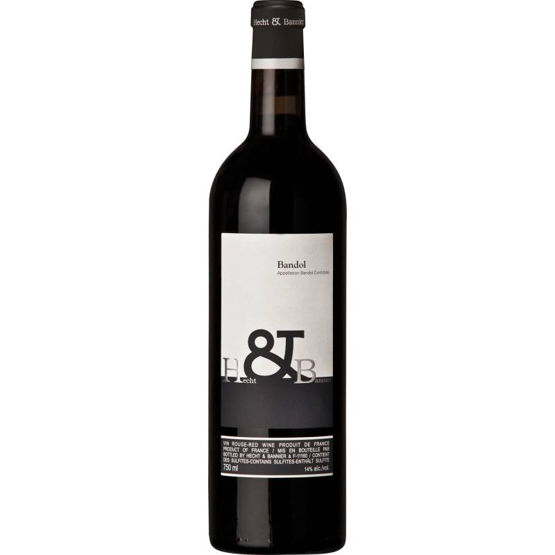 Hecht & Bannier Bandol Rouge, Bandol AOC, Provence, 2014, Rotwein von CELLIERS JEAN D'ALIBERT – 11160 RIEUX MINERVOIS