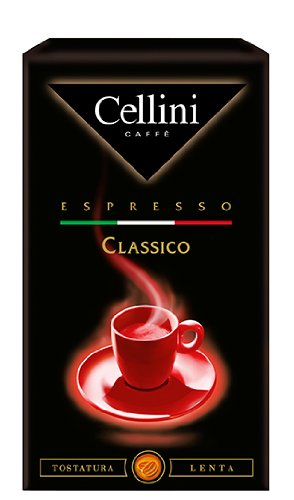 Cellini Classico Espresso gemahlen, 250 g, 5er Pack (5 x 250 g) von Cellini