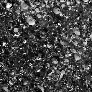 2500 Diamanten Streudeko Acryl Hochzeit + Tischdekoration 3-fach Sortierung Schwarz 2500 Diamanten Streudeko Acryl Hochzeit + Tischdekoration 3-fach Sortierung Schwarz von CG