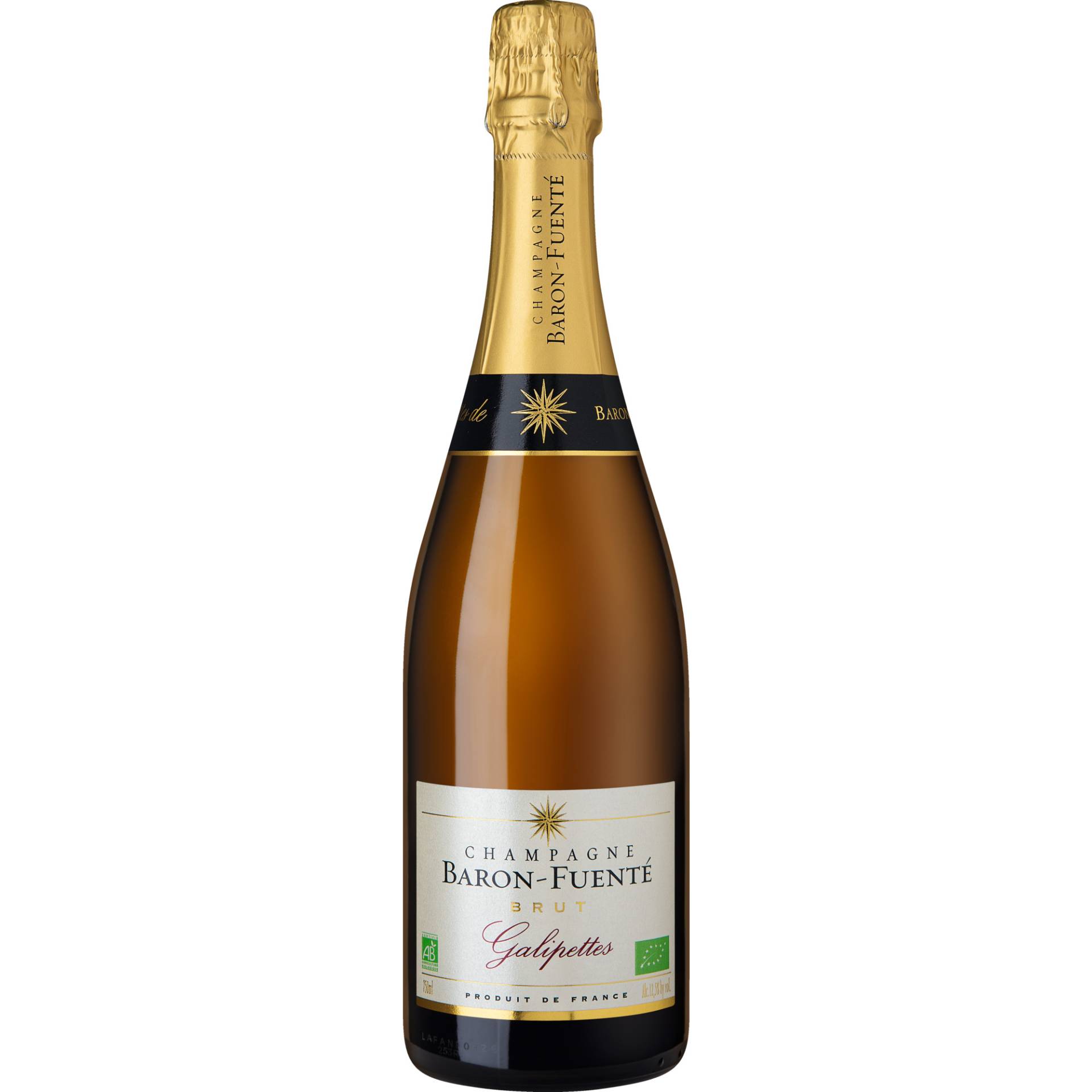 Champagne Baron-Fuenté Galipettes Organic, Brut, Champagne AC, Champagne, Schaumwein von CHAMPAGNE BARON FUENTE, 02310 Charly sur Marne - France