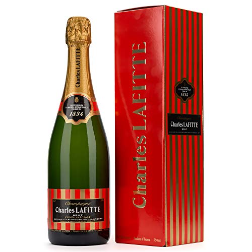 Charles Lafitte Champagne 1834 Brut mit Geschenkverpackung, 750ml von CHARLES LAFITTE