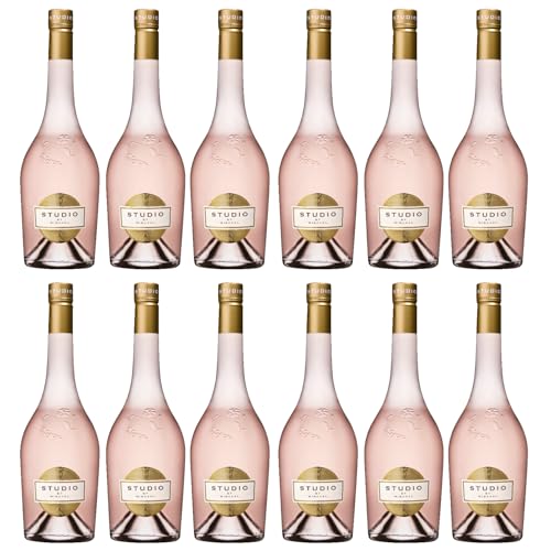 STUDIO by Miraval Rosé Méditerranée IGP Roséwein Wein trocken Frankreich (12 x 0,75l) von Chateau Miraval
