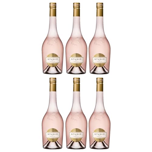 Chateau Miraval Jolie-Pitt & Perrin Rosé Méditerranée IGP Roséwein Wein trocken Frankreich (6 Flaschen) von CHATEAU MIRAVAL