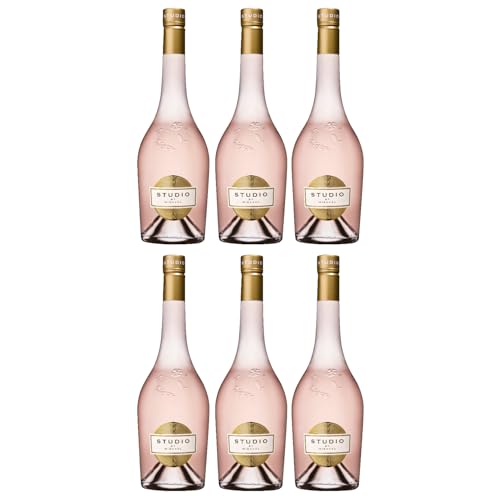 Chateau Miraval Jolie-Pitt & Perrin Rosé Méditerranée IGP Roséwein Wein trocken Frankreich (6 Flaschen) von CHATEAU MIRAVAL