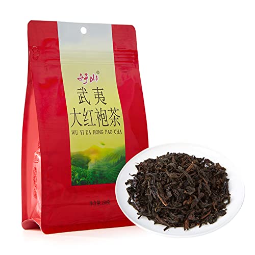 CHICIRIS Da Hong Pao Oolong-Tee, Wuyi-Felsen Dahongpao-Tee, Berg Wuyi Da Hong Pao-Felsen-Tee, Natürliches Pflanzen, Duftendes, Erfrischendes, Goldenes, Klares, Mildes, Süßes Oolong-Tee CHICIRIS Da Hong Pao Oolong-Tee, Wuyi-Felsen Dahongpao-Tee, Berg Wuyi Da Hong Pao-Felsen-Tee, Natürliches Pflanzen, Duftendes, Erfrischendes, Goldenes, Klares, Mildes, Süßes Oolong-Tee von CHICIRIS