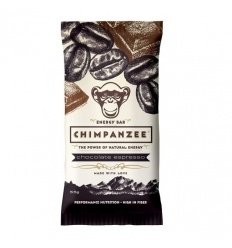 Chimpanzee Energie-Riegel 10 x 55 g Schokolade Espresso von CHIMPANZEE